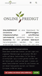 Mobile Screenshot of online-predigt.de